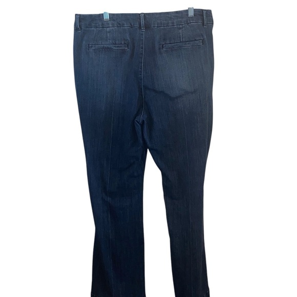 Liz Claiborne Classic Blue Trouser Plus Size 16 Jeans - Picture 6 of 10